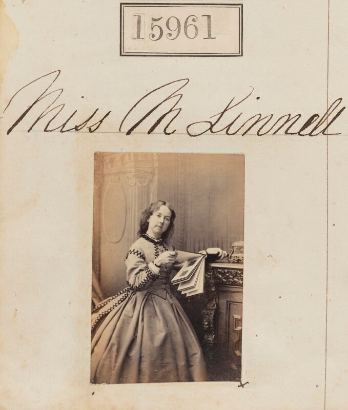 Miss m. linnell npg ax63891