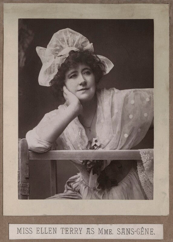 Ellen terry as madame sans gêne in 'madame sans gêne' npg x26805