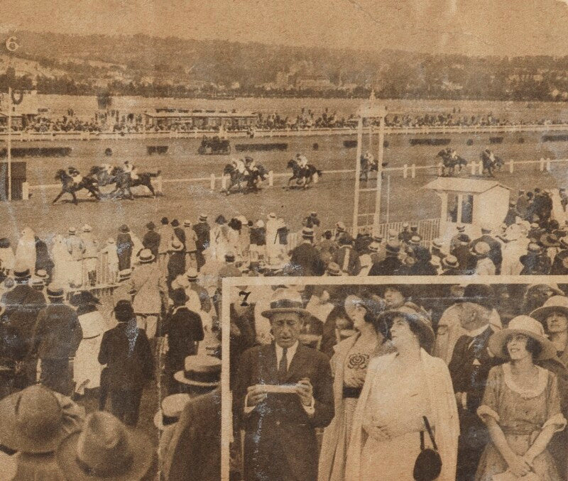 Baroness catherine d'erlanger; baba d'erlanger, princesse jean louis de faucigny lucinge and unknown sitters npg ax105786