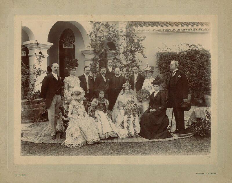 The wedding of oliver strachey and ruby mayer npg x129644