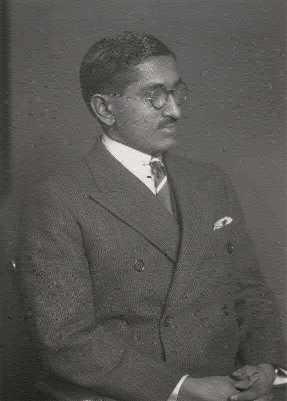 Sir natwarsinhji bhavsinhji sahib bahadur, maharaja rana sahib of porbandar npg x159712