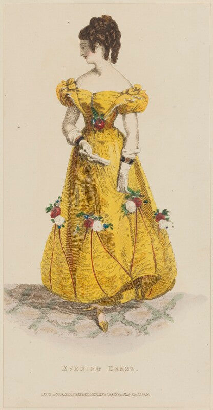 'evening dress', december 1828 npg d47619