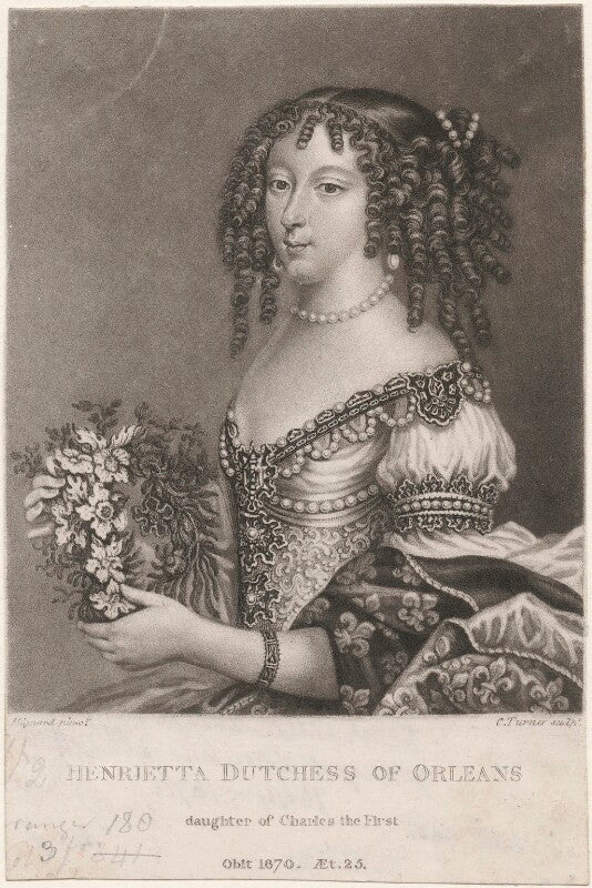Henrietta anne, duchess of orleans npg d7876