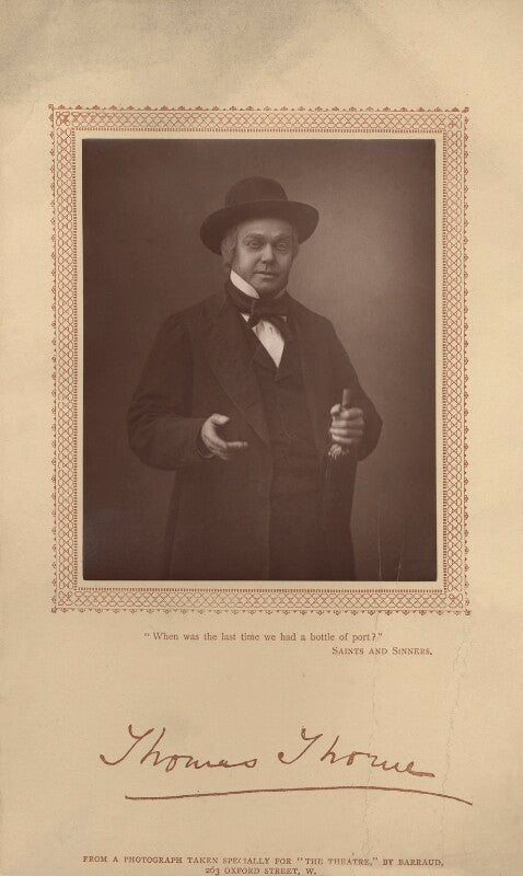 Thomas thorne in 'saints and sinners' npg x26877
