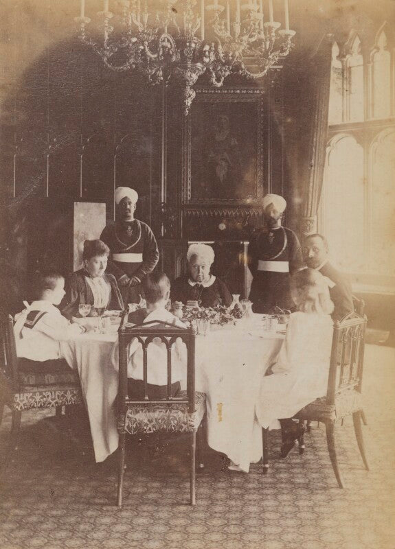 'a royal luncheon party at windsor' npg p1700(14b)