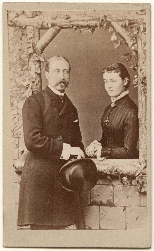 Prince arthur, 1st duke of connaught and strathearn; princess louise, duchess of connaught (née princess of prussia) npg ax131371
