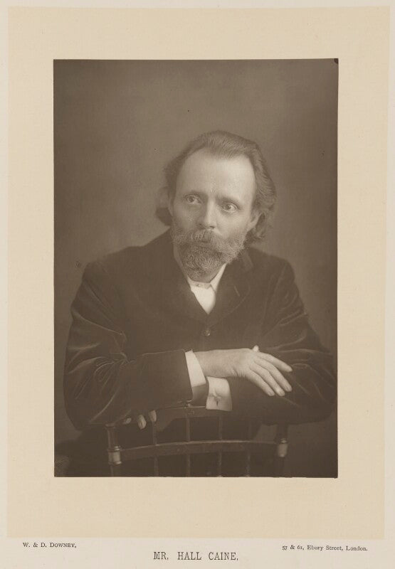 Sir (thomas henry) hall caine npg ax15993