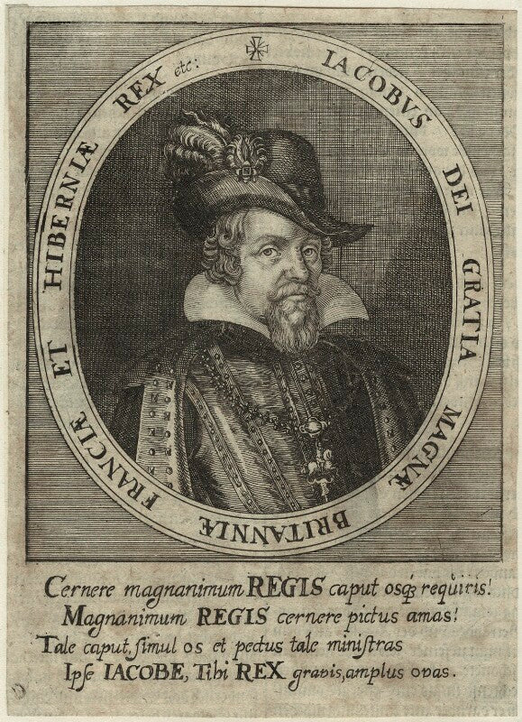King james i of england and vi of scotland npg d25688