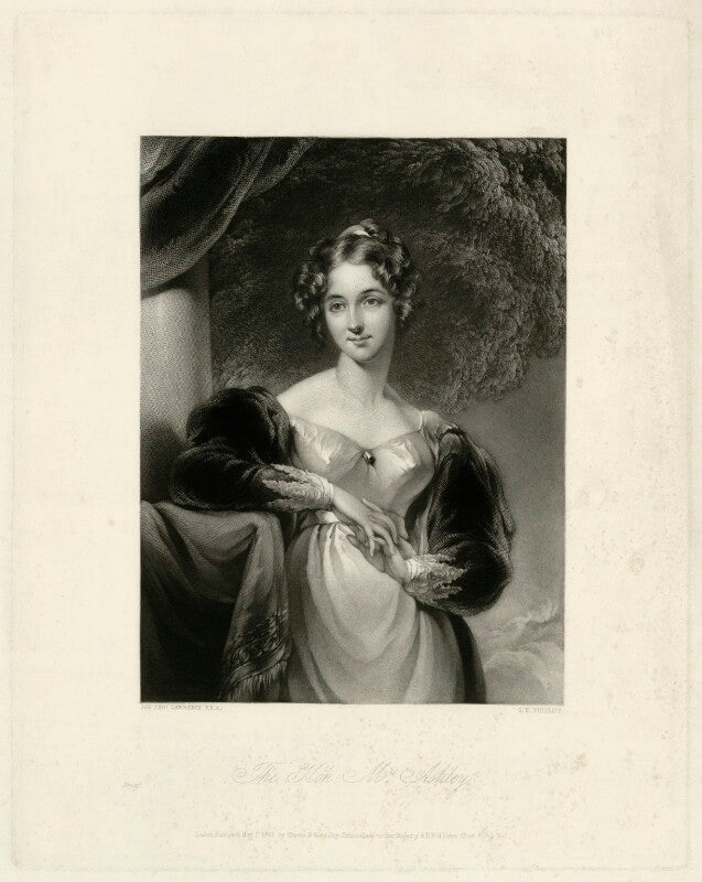 Maria anne ashley (née baillie) npg d7404