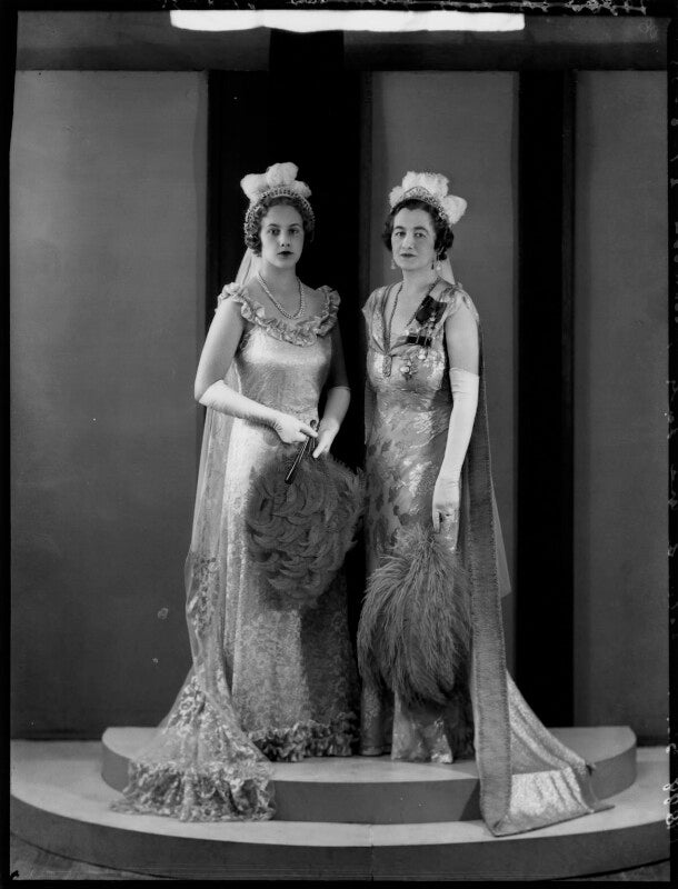 Viscountess greenwood and daughter npg x151455