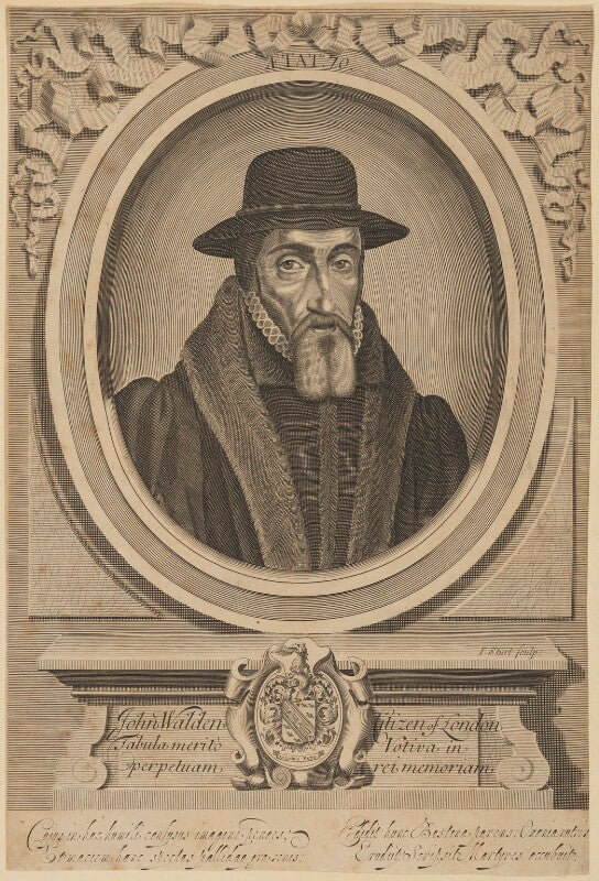 John foxe npg d37988
