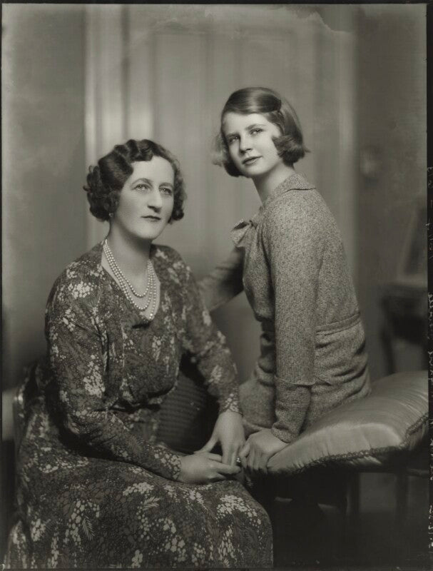 Dora greville (née pape); felice spurrier (née greville) npg x150319