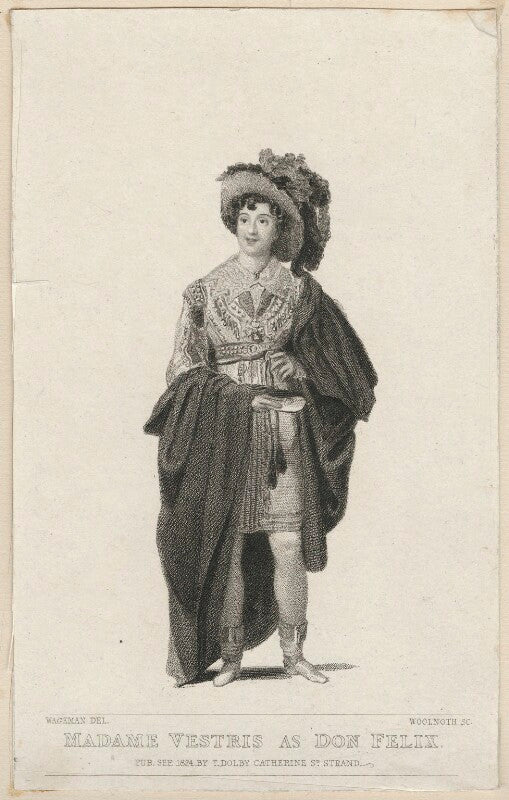 Madame vestris as don felix npg d38554