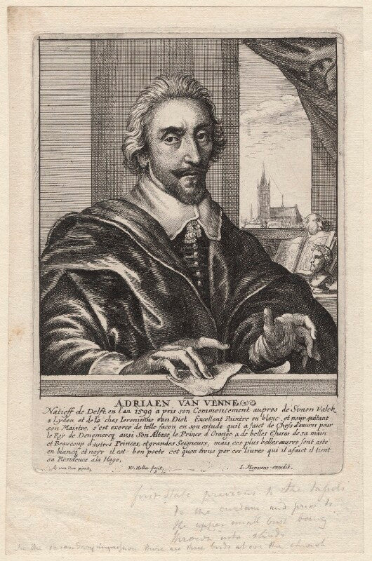 Adriaen van der venne npg d9966