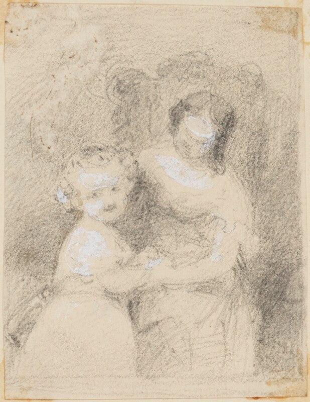 Two unknown sitters npg d42217