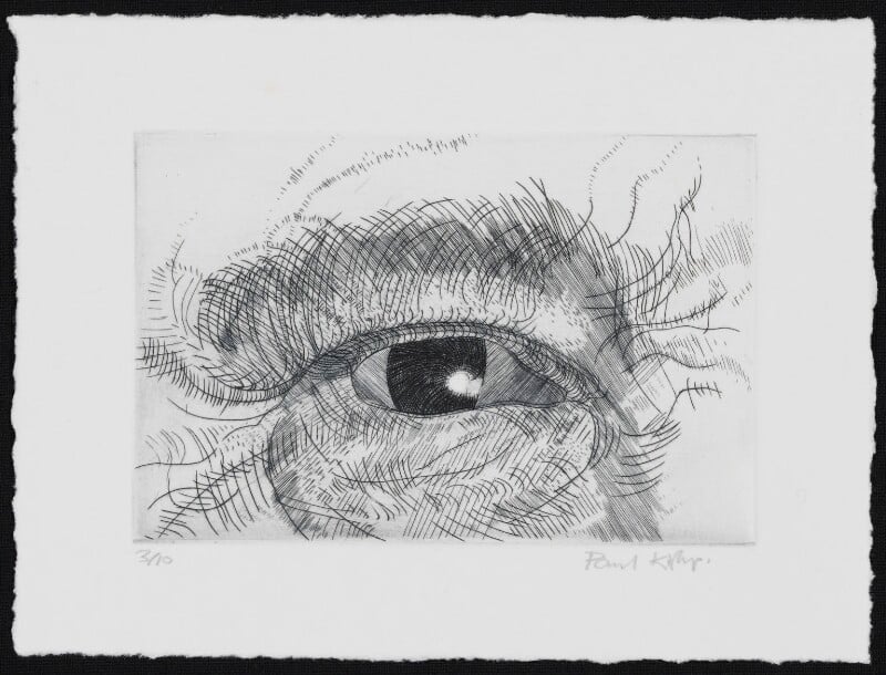 Engraving of an eye npg d49607