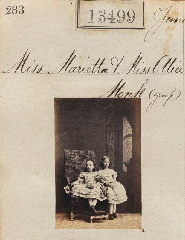 Marietta monk; alice monk npg ax63132