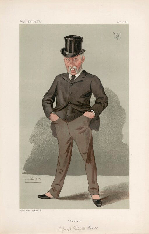 Sir joseph whitwell pease, 1st bt ('statesmen. no. 530.') npg d44352