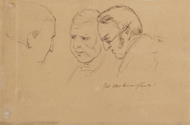 Various heads including, richard hely hutchinson, 1st earl of donoughmore npg 2662(29)