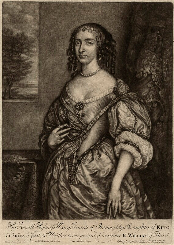 Mary, princess royal and princess of orange npg d26431