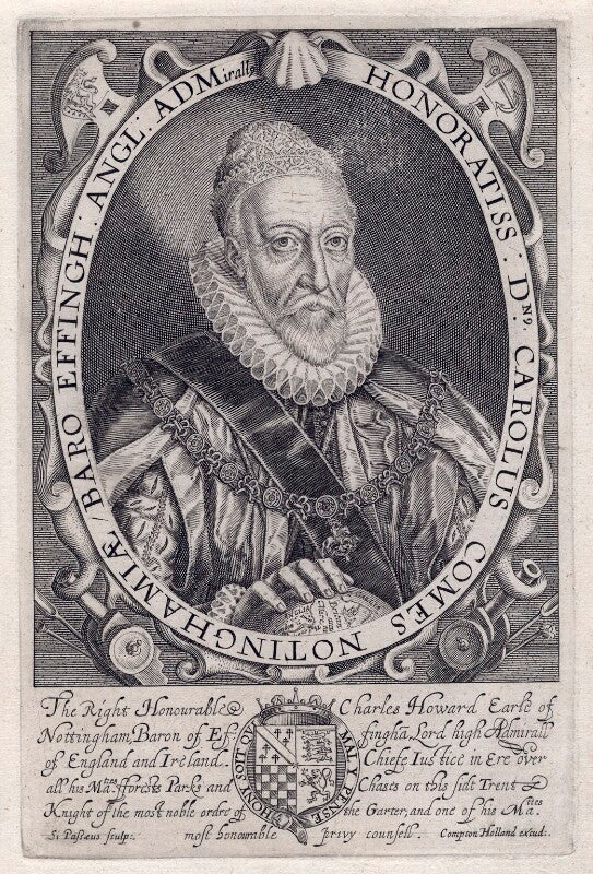 Charles howard, 1st earl of nottingham npg d4592
