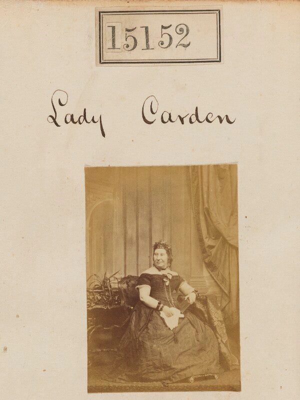 Pamela elizabeth edith (née andrews), lady carden npg ax63395