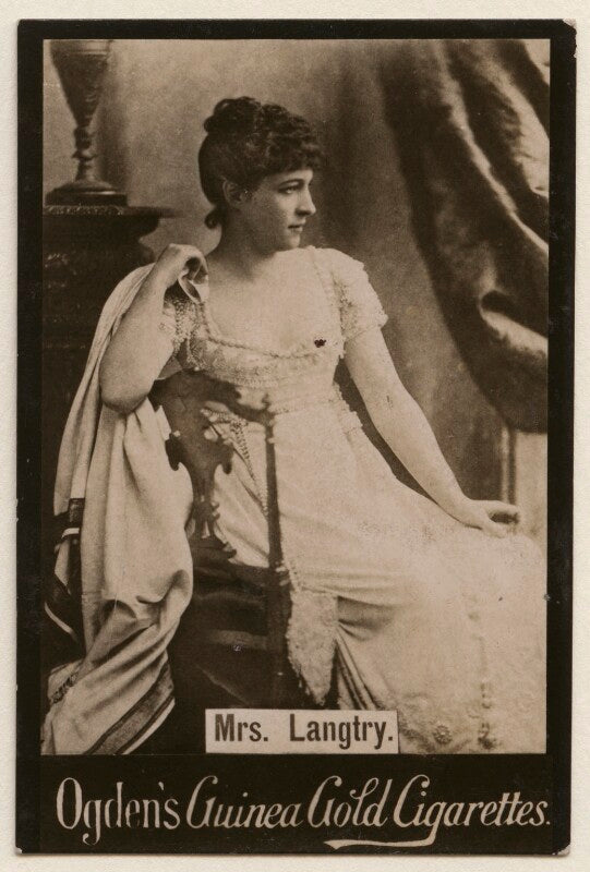 Lillie langtry npg x193159