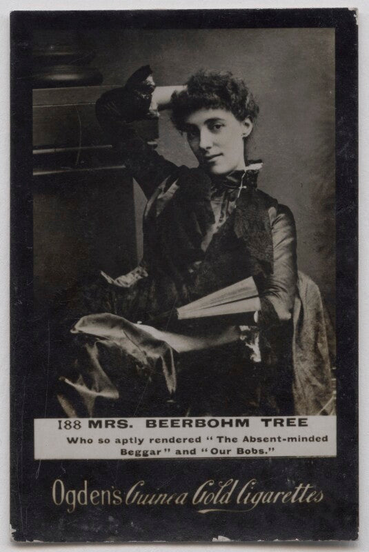 Maud (née holt), lady beerbohm tree npg x197027