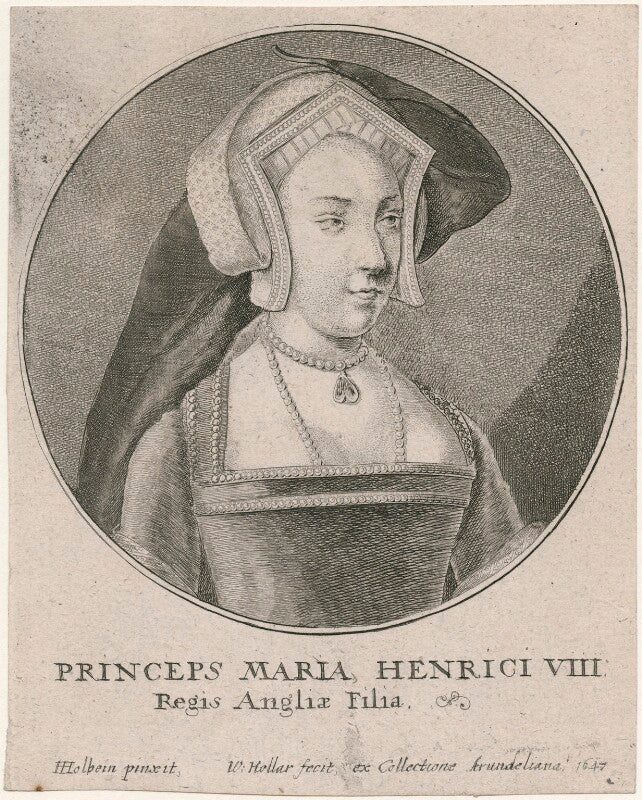 Queen mary i when princess mary npg d31946