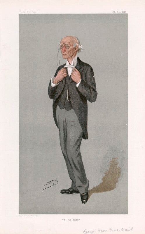 Francis warre warre cornish ('men of the day. no. 825.') npg d45085