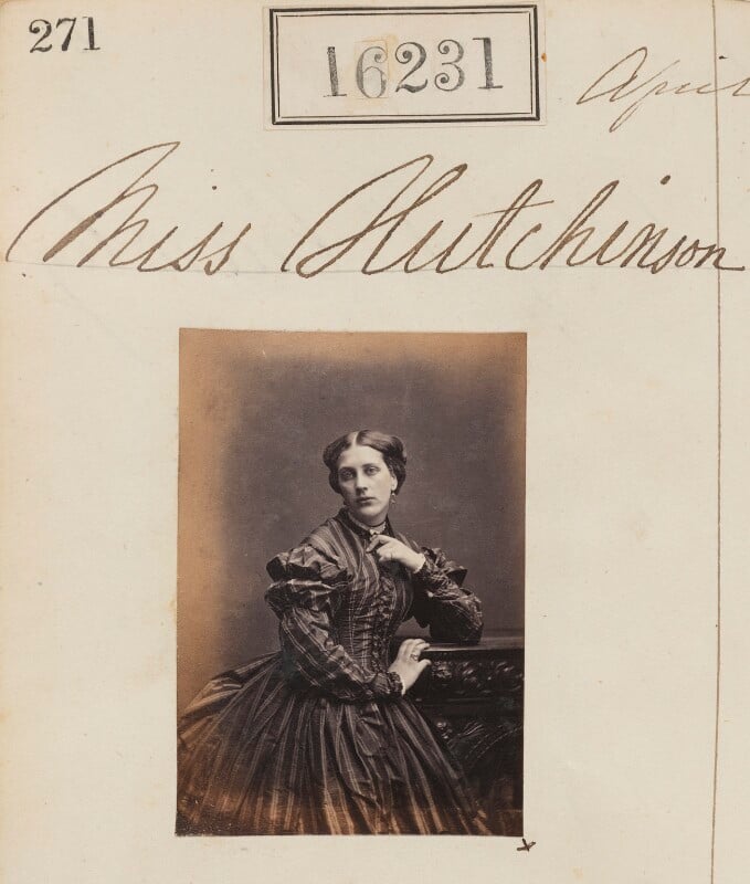 Miss hutchinson npg ax64150