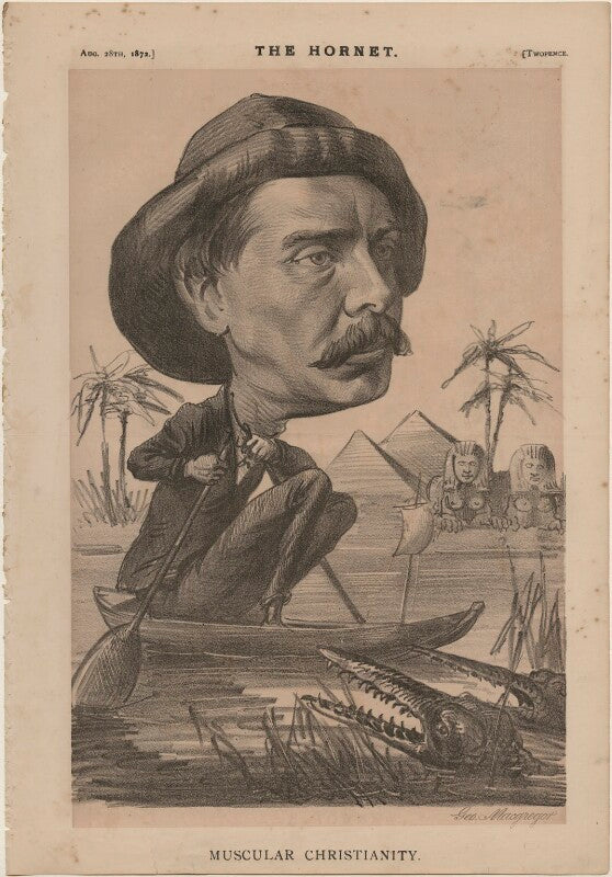 John macgregor ('rob roy') ('muscular christianity') npg d48303