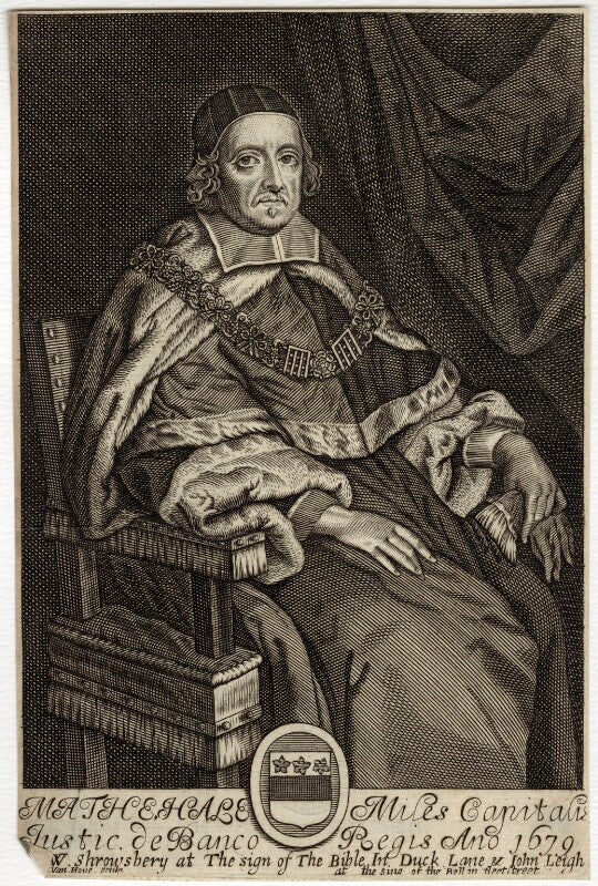 Sir matthew hale npg d29870