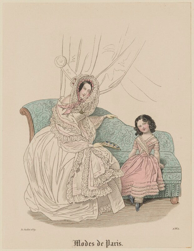 'modes de paris', 31 july 1839 npg d47812