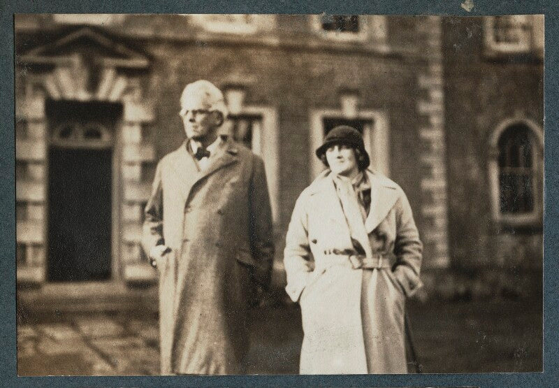 W.b. yeats; dorothy violet wellesley (née ashton), duchess of wellington npg ax143876