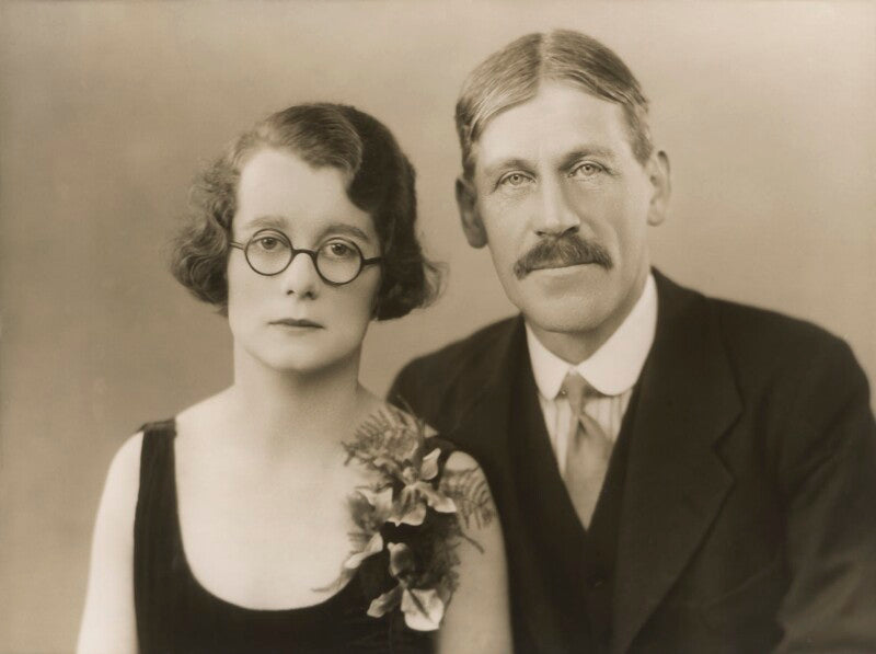 Constance evelyn ponsonby (née meyer); hon. bertie brabazon ponsonby npg x84495