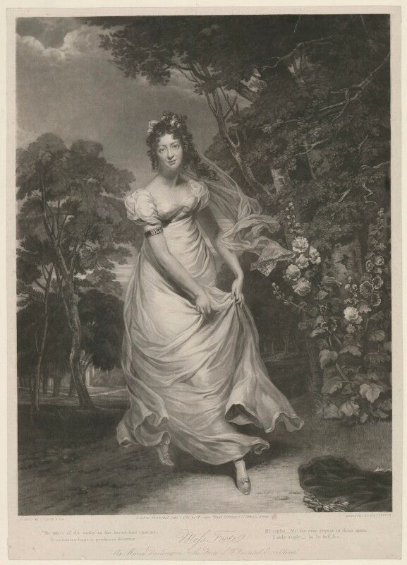 Maria stanhope (née foote), countess of harrington npg d37715
