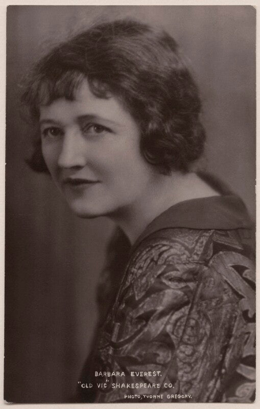 Barbara everest as portia in 'the merchant of venice' npg x199234