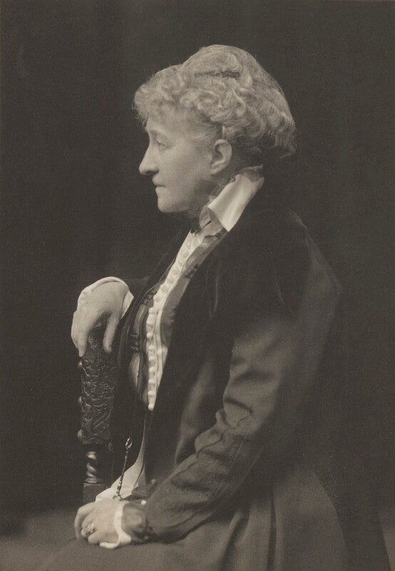 Sarah grand (frances elizabeth bellenden mcfall, née clarke) npg ax39227
