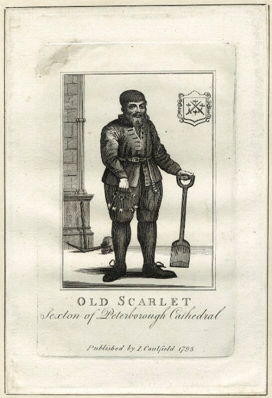 Robert scarlett ('old scarlett') npg d25600