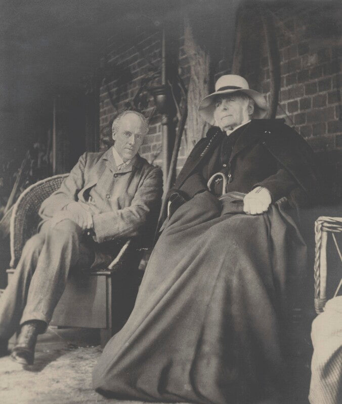 Karl pearson; sir francis galton npg x27773