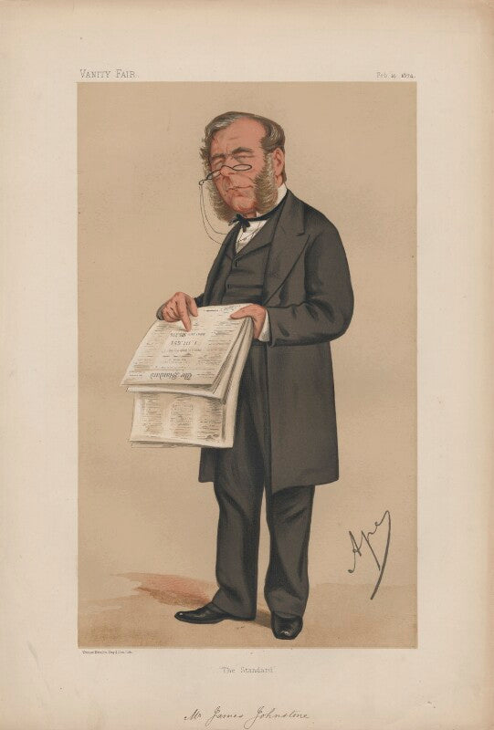 James johnstone ('men of the day. no. 80. ') npg d43627