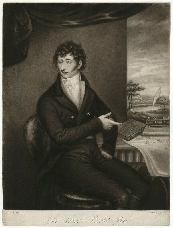 Sir francis burdett, 5th bt npg d32399