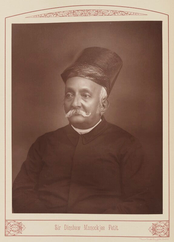 Sir dinshaw manockjee petit, 1st bt npg ax28690