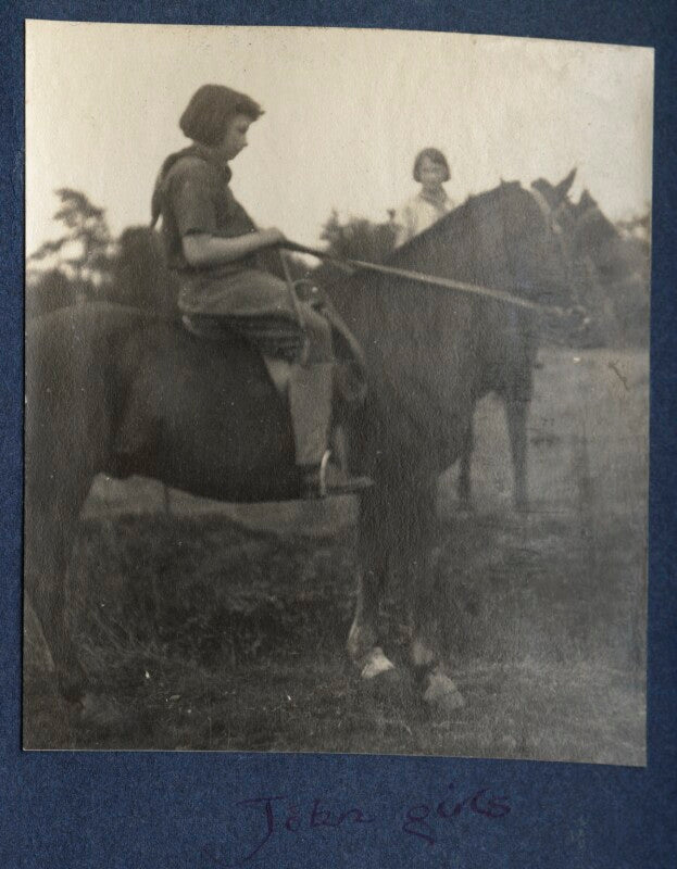 'john girls' (poppet pol (née john); vivien white (née john)) npg ax141834