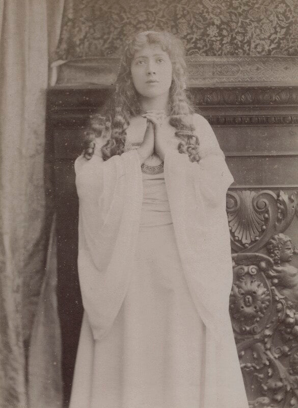 Jane hading (jeanne alfrédine tréfouret) as mme. de seglières npg x9187