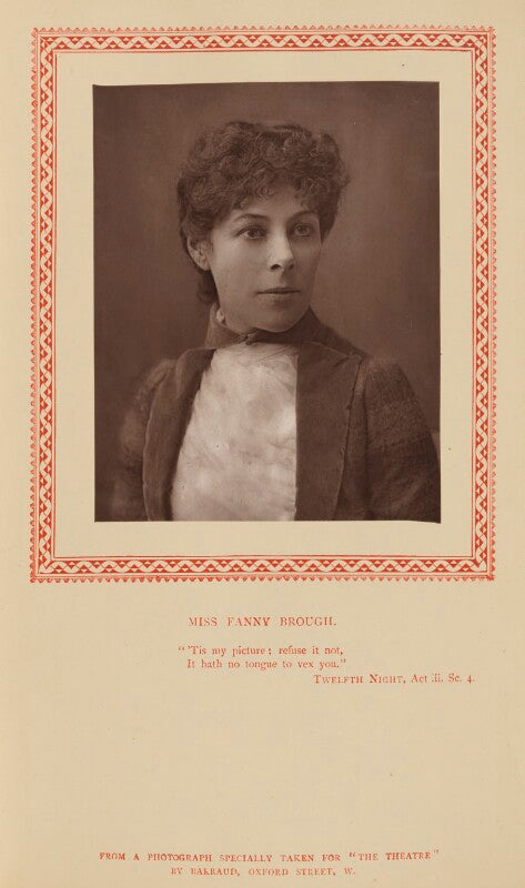 Fanny whiteside brough (mrs richard smith boleyn) npg ax9321