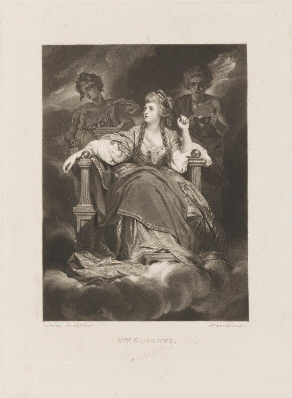 Sarah siddons (née kemble) as the tragic muse npg d14253