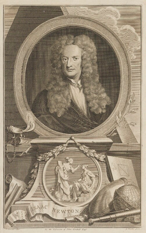 Sir isaac newton npg d13924