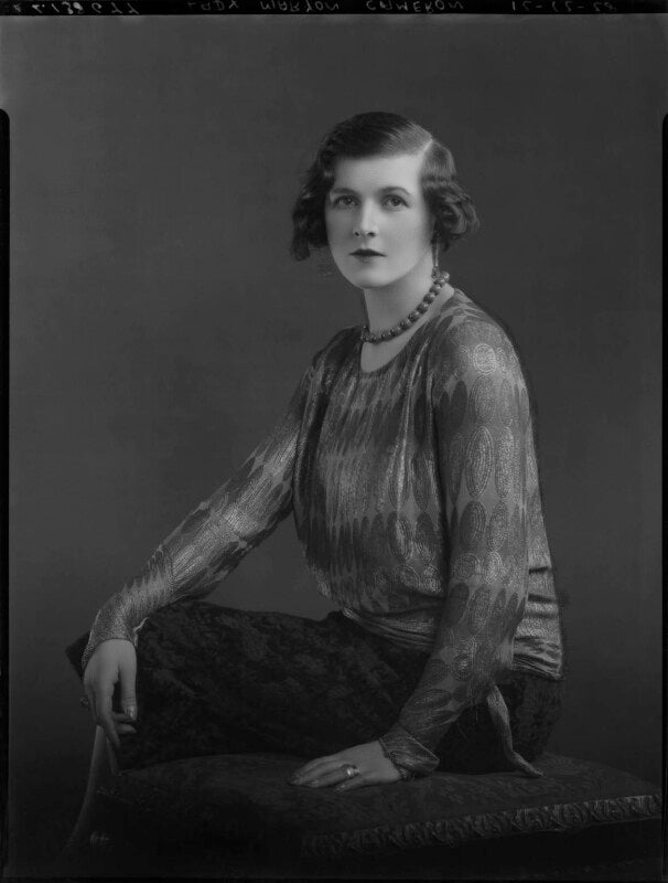 Lady marian ileene mabel cameron (née hastings, later bridges) npg x69257